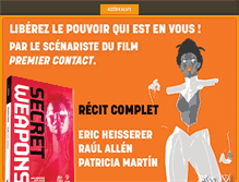 Tablet Screenshot of comicsblog.fr